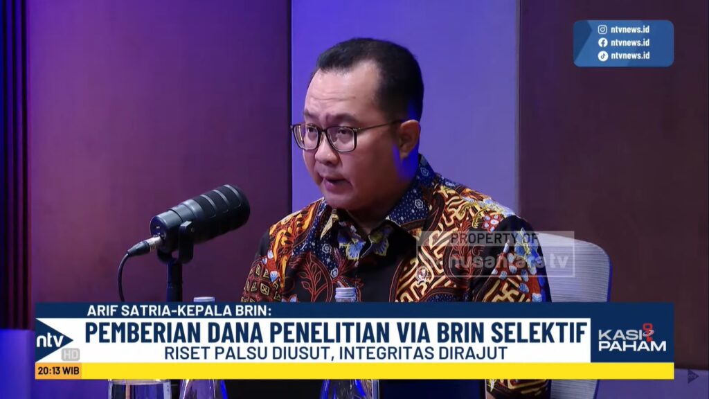 Kepala BRIN Kecam Riset Palsu, Siapkan Aturan Pencegahan dan Blacklist Pelaku Pelanggaran Akademik